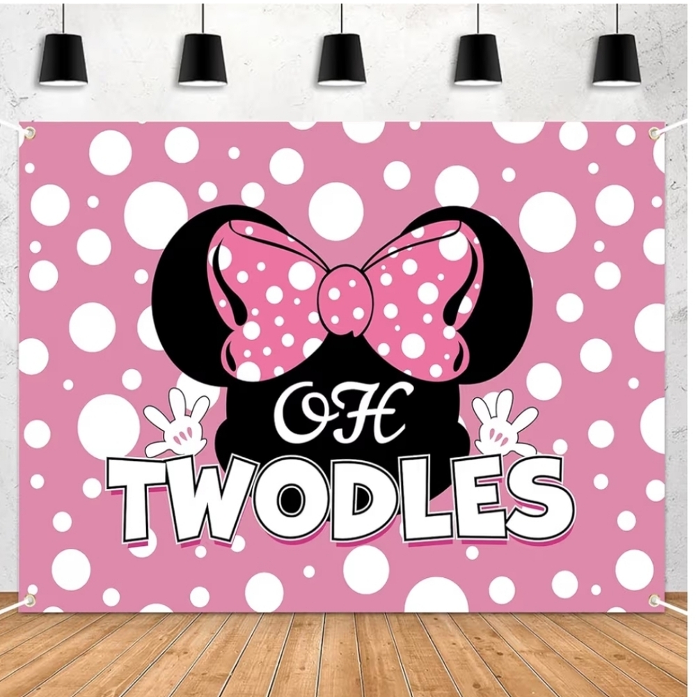 Oh Twodles Birthday Theme Banner